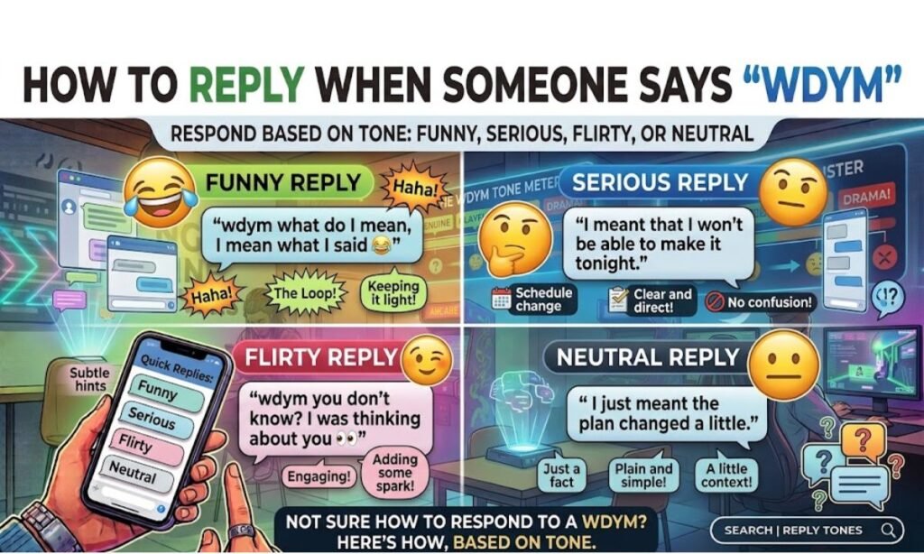 How to Reply When Someone Says WDYM