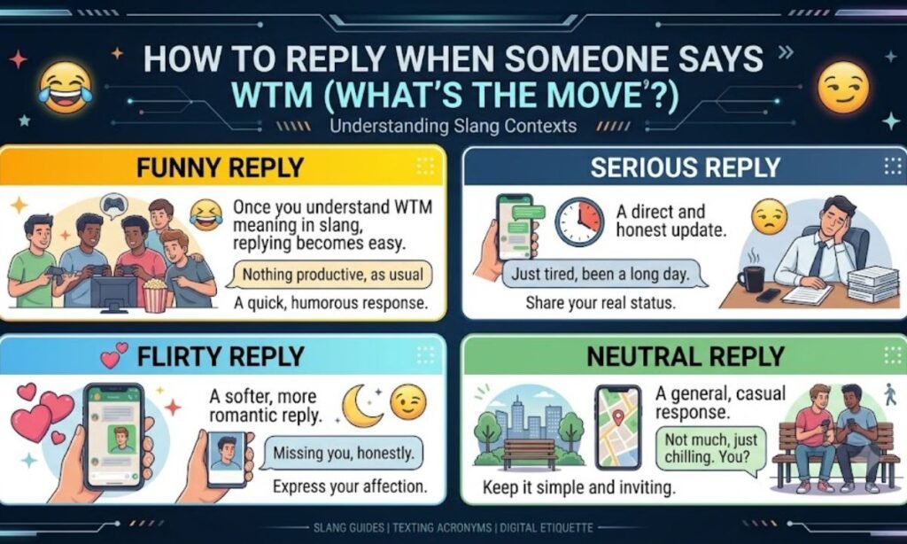 How to Reply When Someone Says WTM
