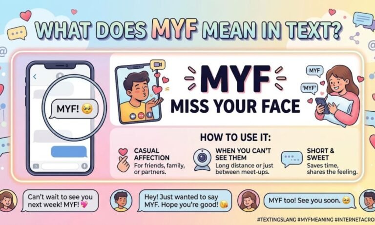 What Does MYF Mean in Text