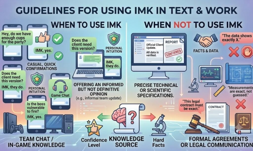 When to Use and When Not to Use IMK