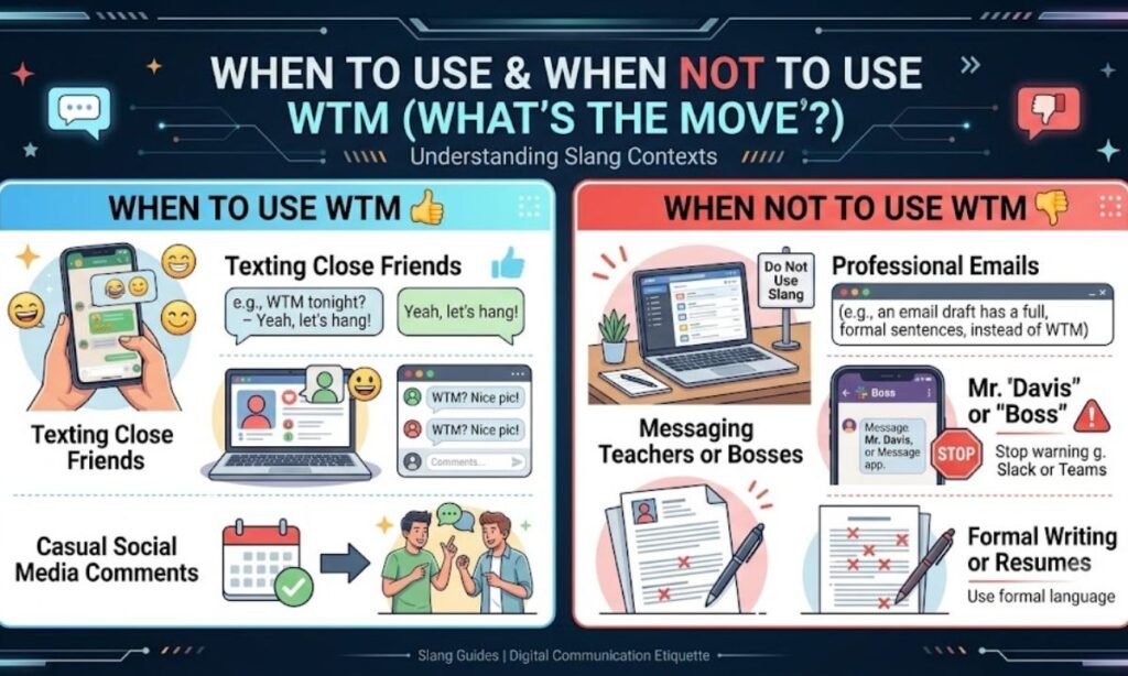 When to Use and When Not to Use WTM