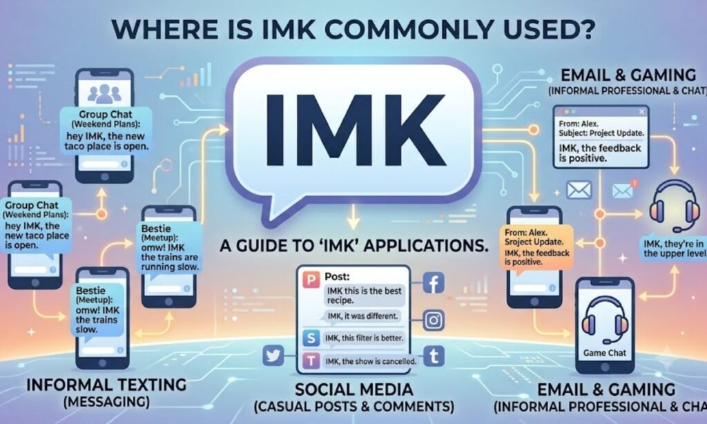 Where Is IMK Commonly Used