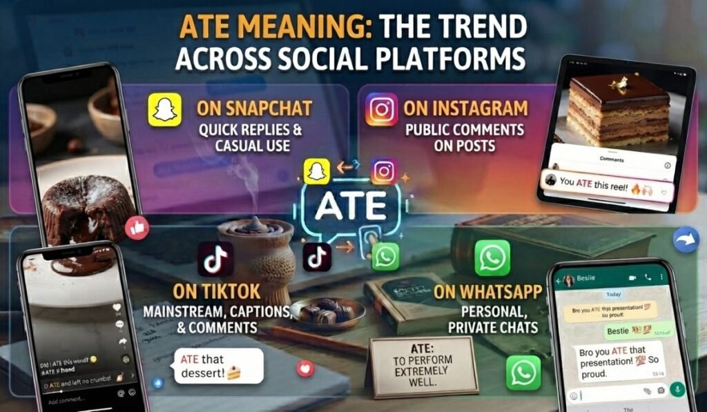 Ate Mean on Snapchat, Instagram, TikTok, and WhatsApp