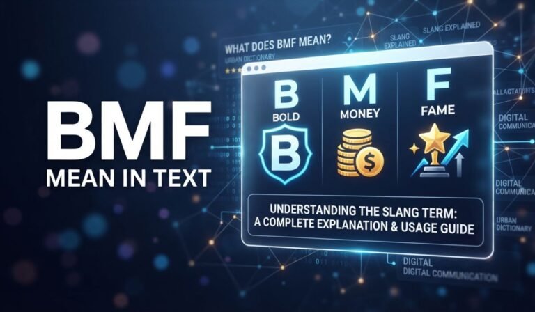 BMF Mean in Text
