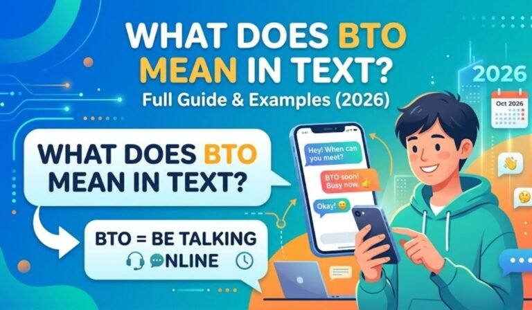 BTO Mean in Text
