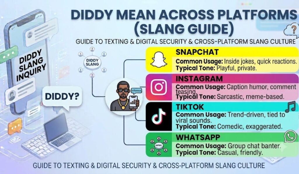 Diddy Mean on Snapchat, Instagram, TikTok, and WhatsApp