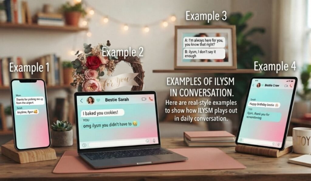 Examples of ILYSM in Conversation