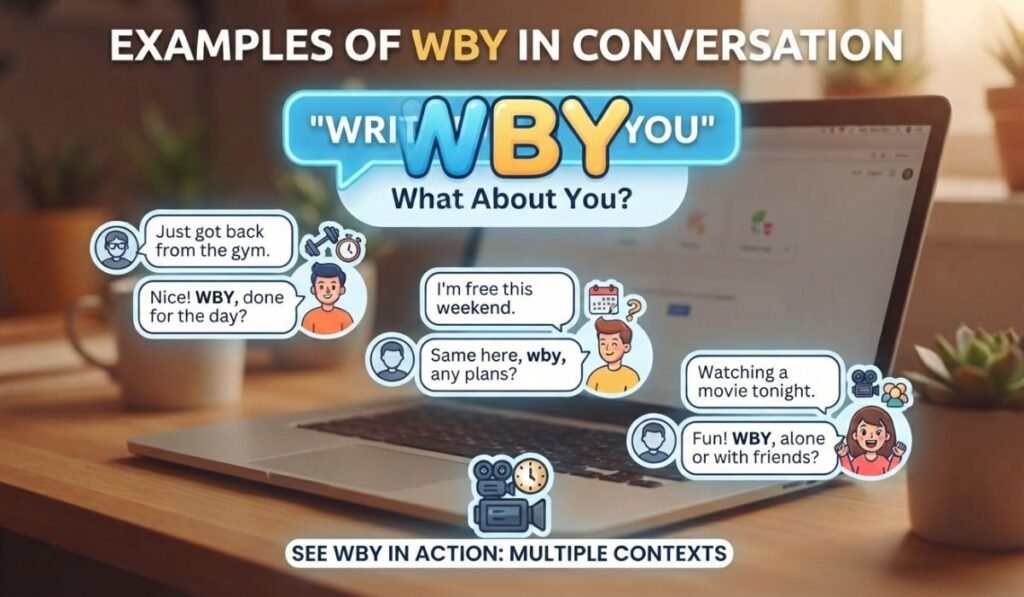 Examples of WBY in Conversation