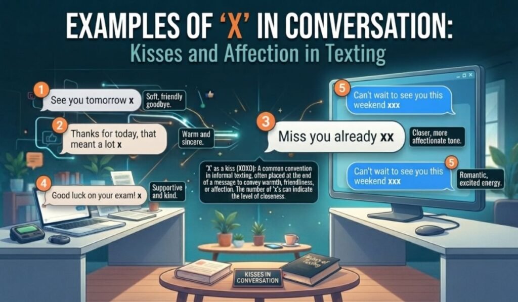 Examples of X in Conversation