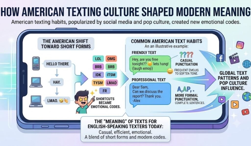 How American Texting Culture Shaped Modern Meaning
