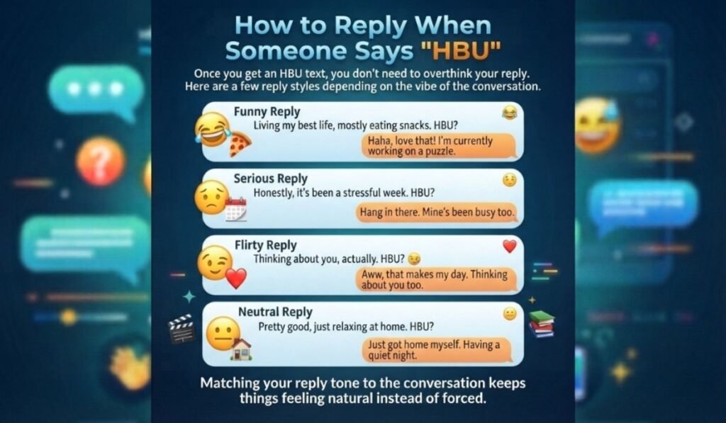 How to Reply When Someone Says HBU