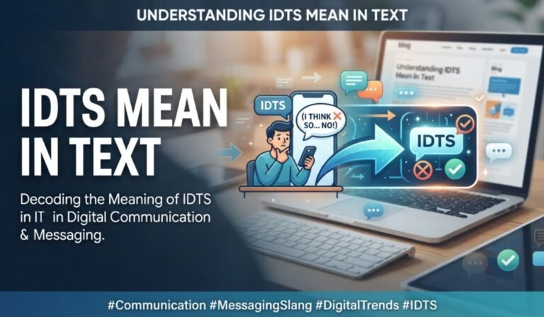 IDTS Mean in Text