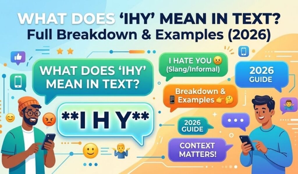 IHY Mean in Text