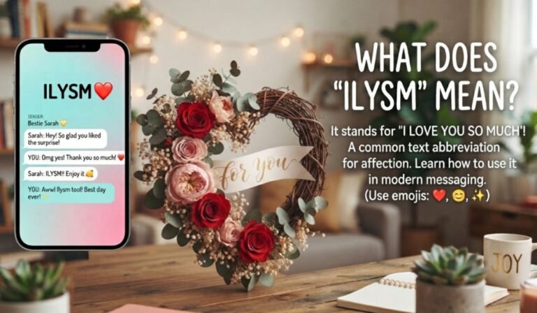 ILYSM Mean in Text