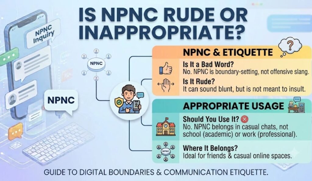 Is NPNC Rude or Inappropriate