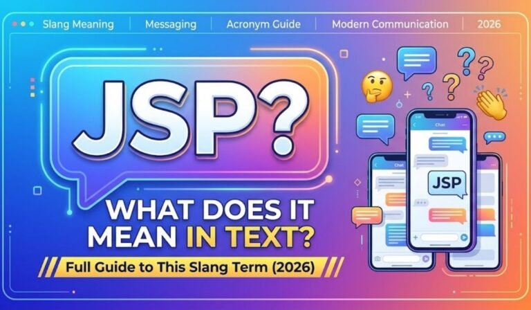 JSP Mean in Text