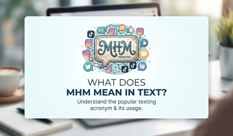 MHM Mean in Text
