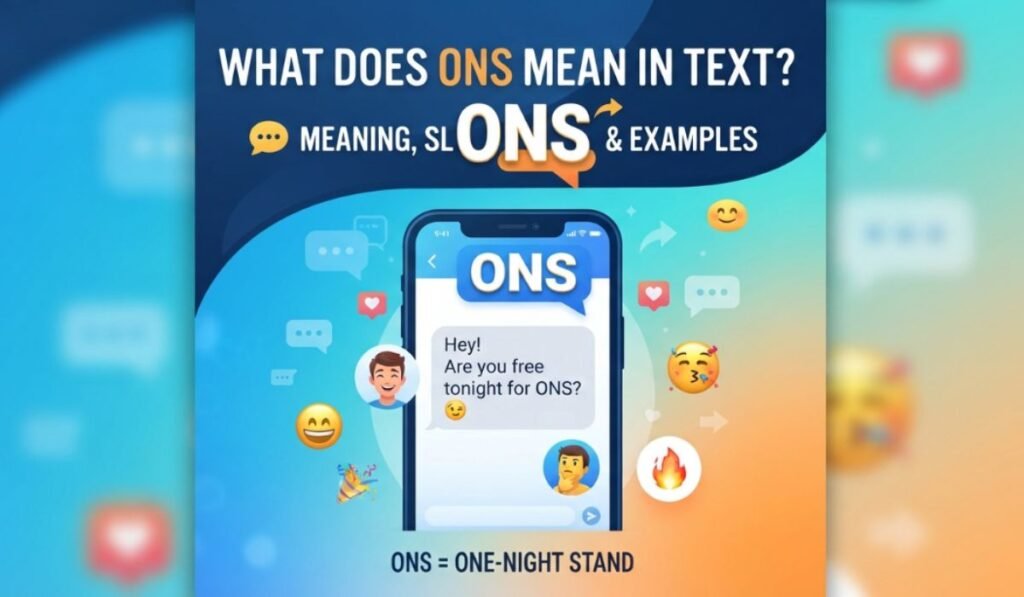 ONS Mean in Text