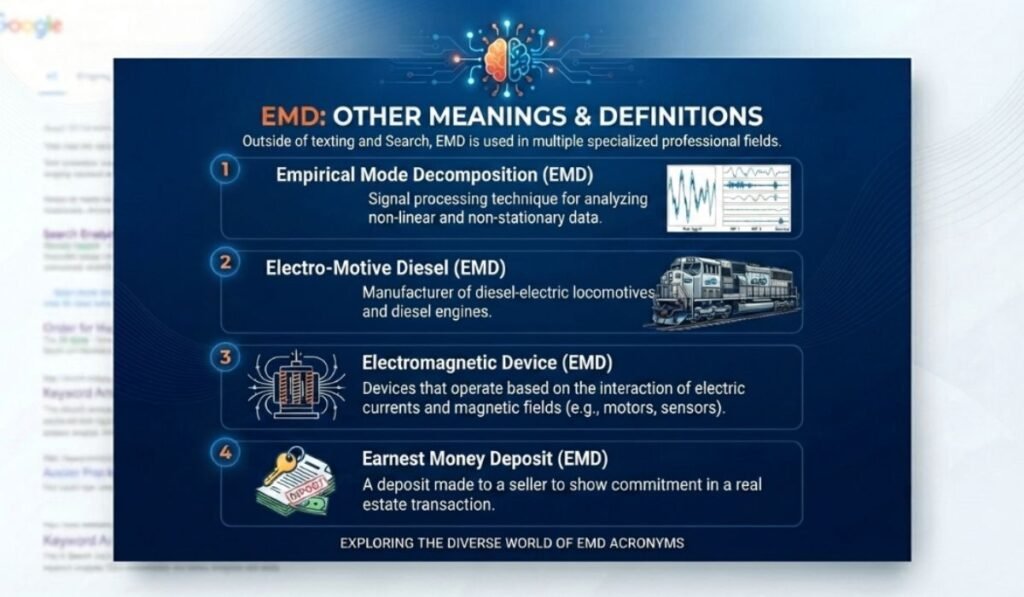 Other Meanings of EMD