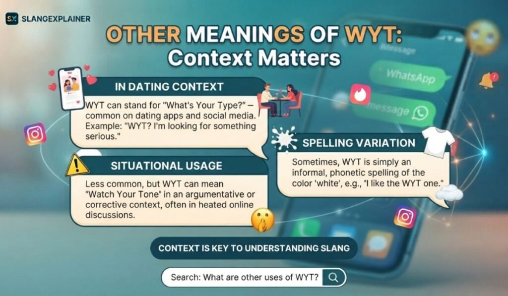 Other Meanings of WYT
