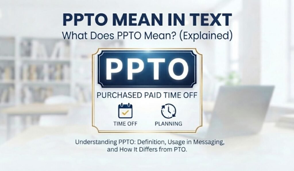 PPTO Mean in Text
