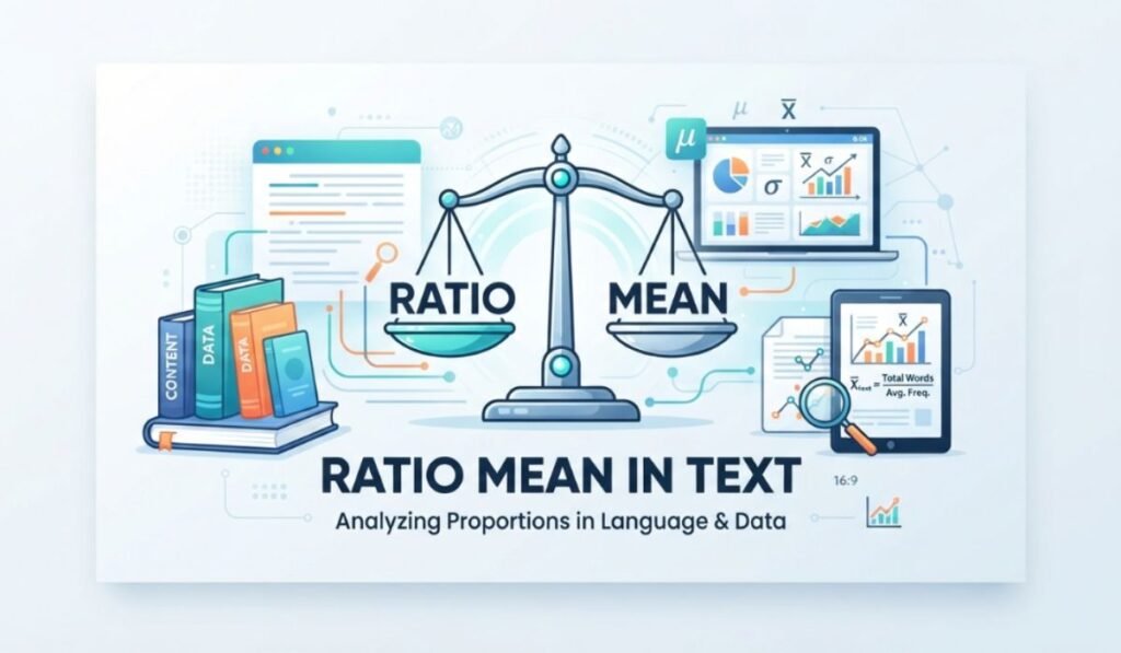 Ratio Mean in Text