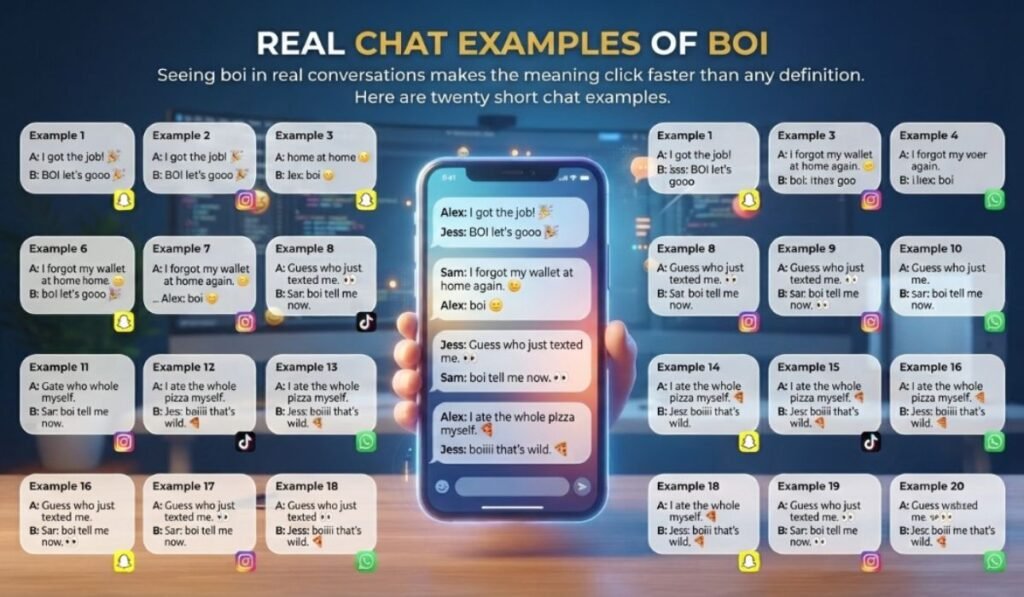 Real Chat Examples Of Boi