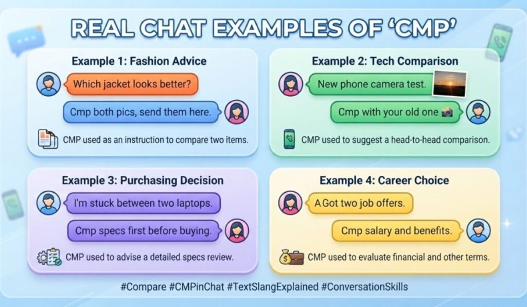 Real Chat Examples Of CMP