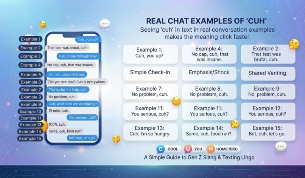 Real Chat Examples Of Cuh