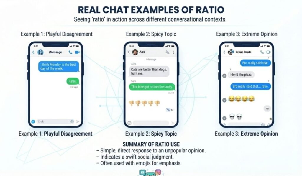 Real Chat Examples Of Ratio
