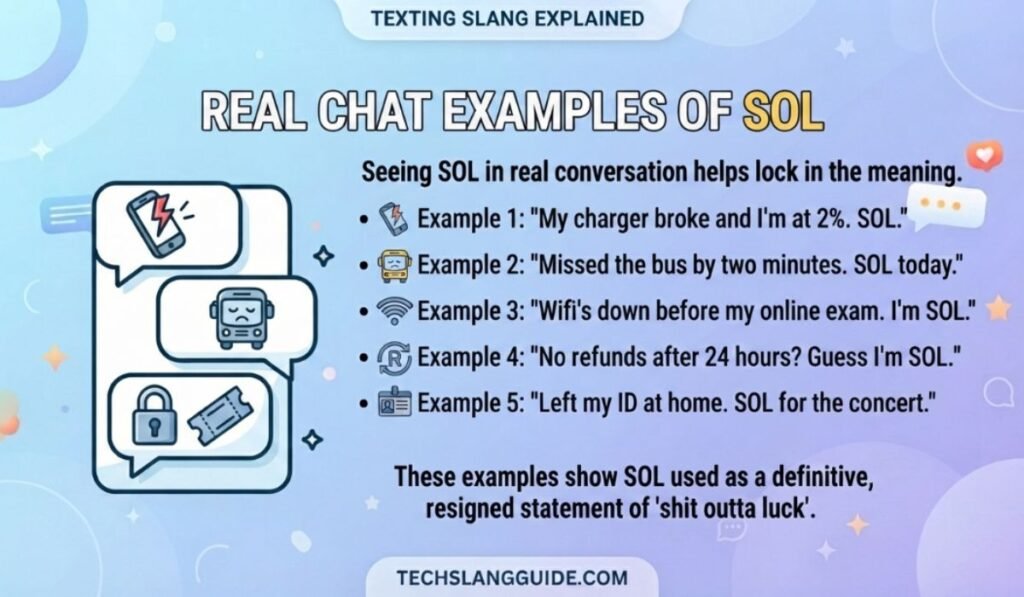Real Chat Examples Of SOL