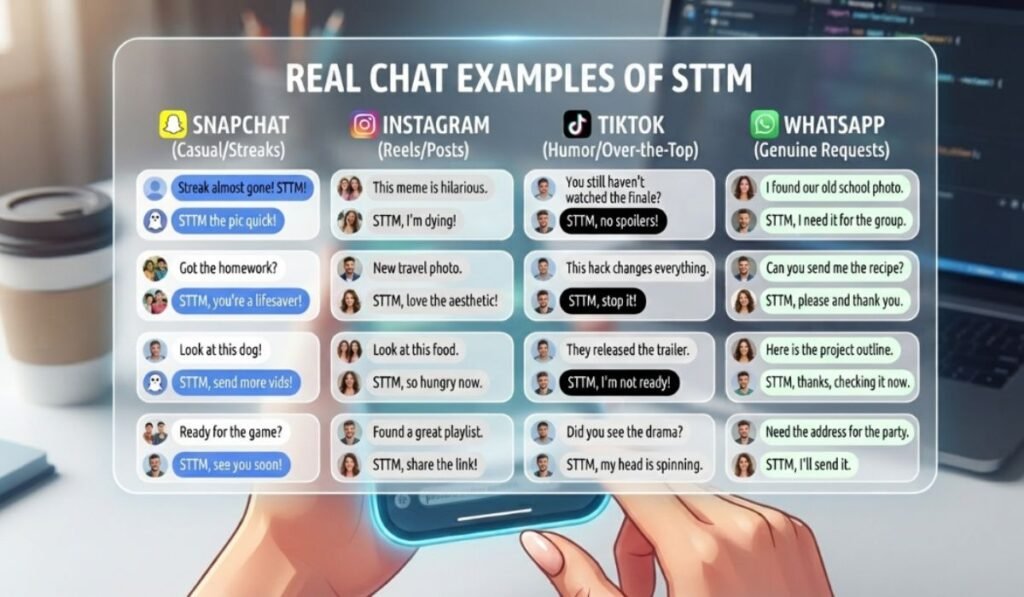 Real Chat Examples Of STTM