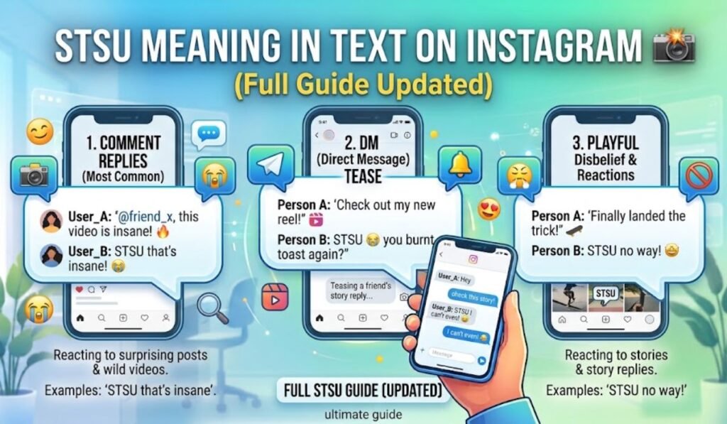 STSU Meaning in Text Instagram