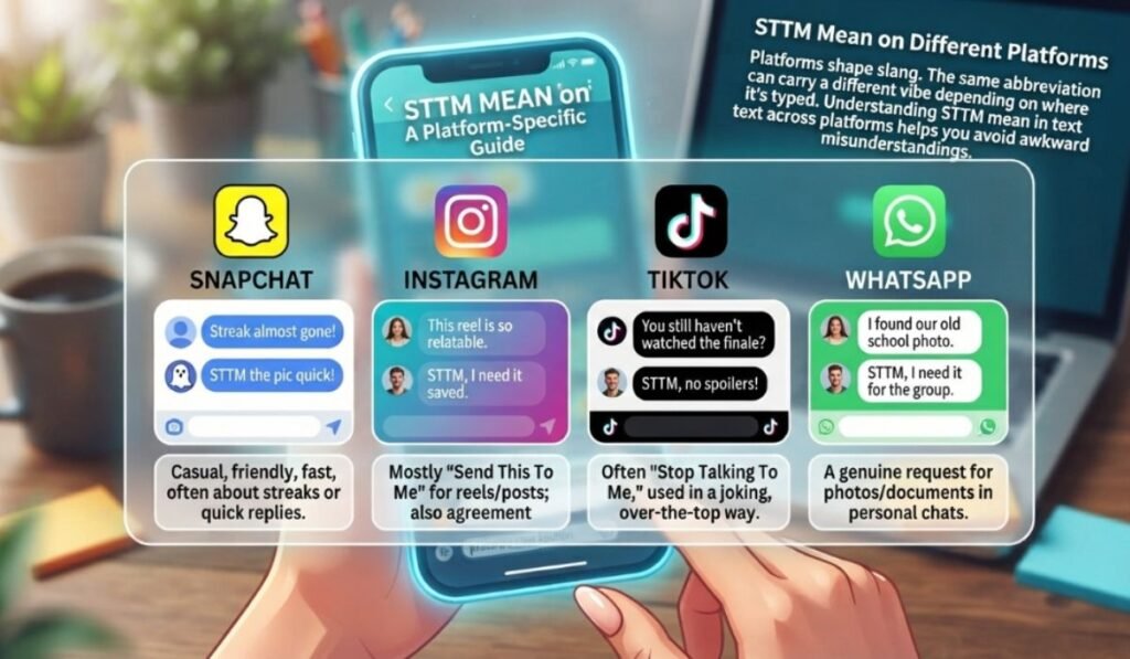 STTM Mean on Snapchat, Instagram, TikTok, and WhatsApp