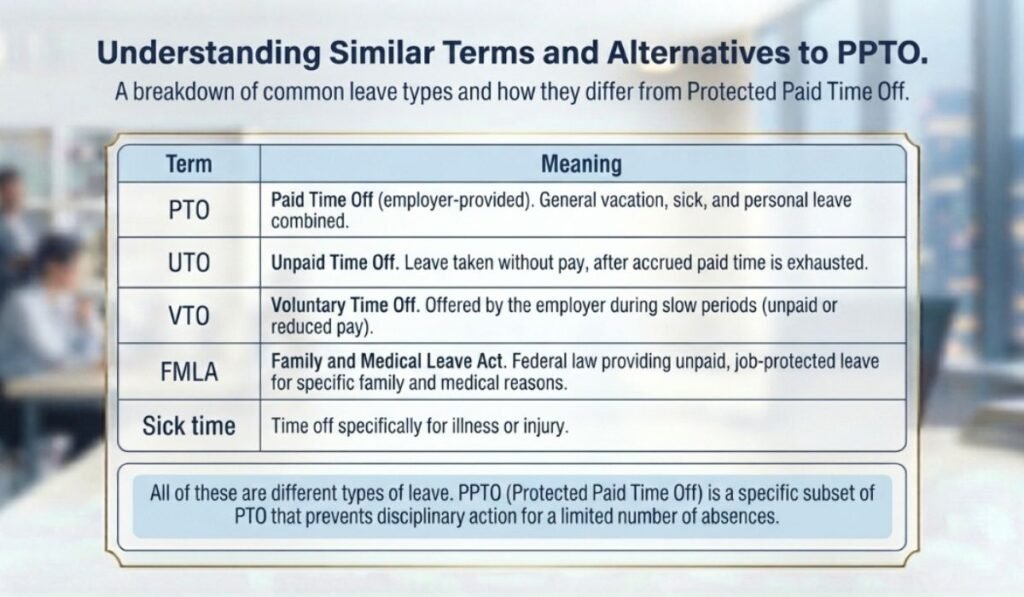 Similar Slang Words or Alternatives Of PPTO