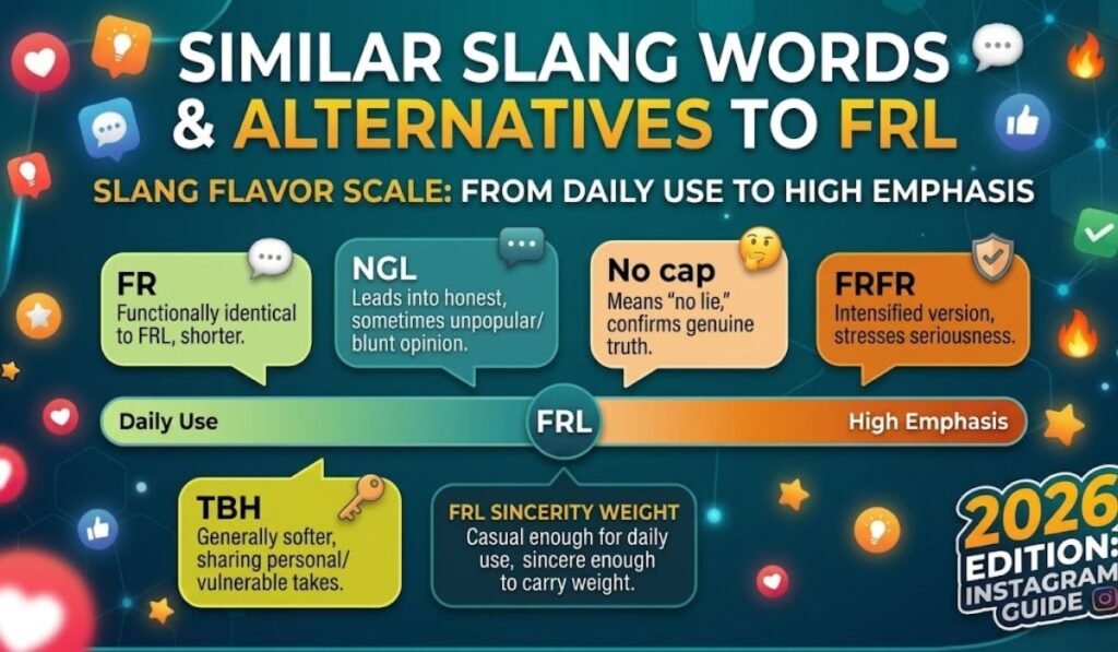 Similar Slang Words or Alternatives To FRL