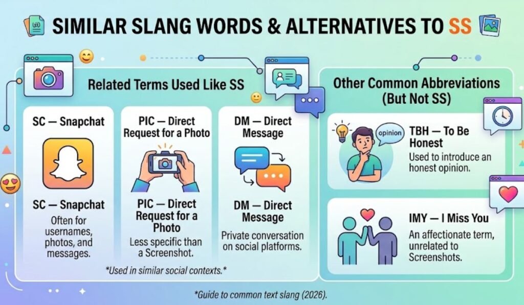 Similar Slang Words or Alternatives To SS
