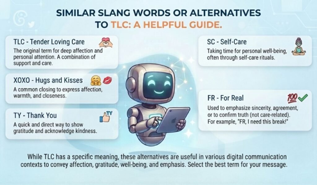 Similar Slang Words or Alternatives To TLC