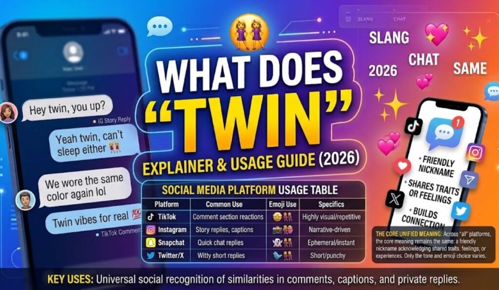 Twin Meaning in Social Media