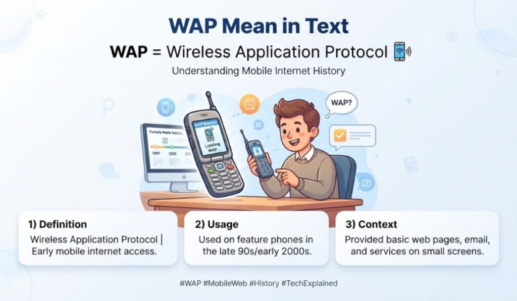 WAP Mean in Text