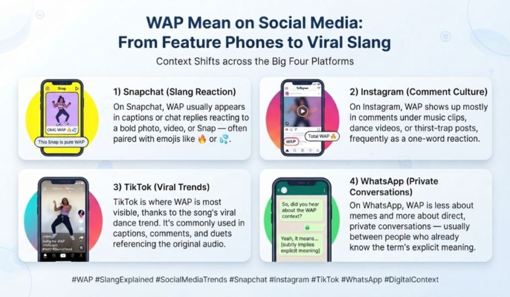 WAP Mean on Snapchat, Instagram, TikTok, and WhatsApp