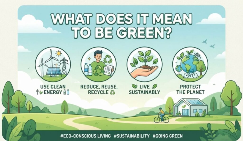 What Does It Mean to Be Green