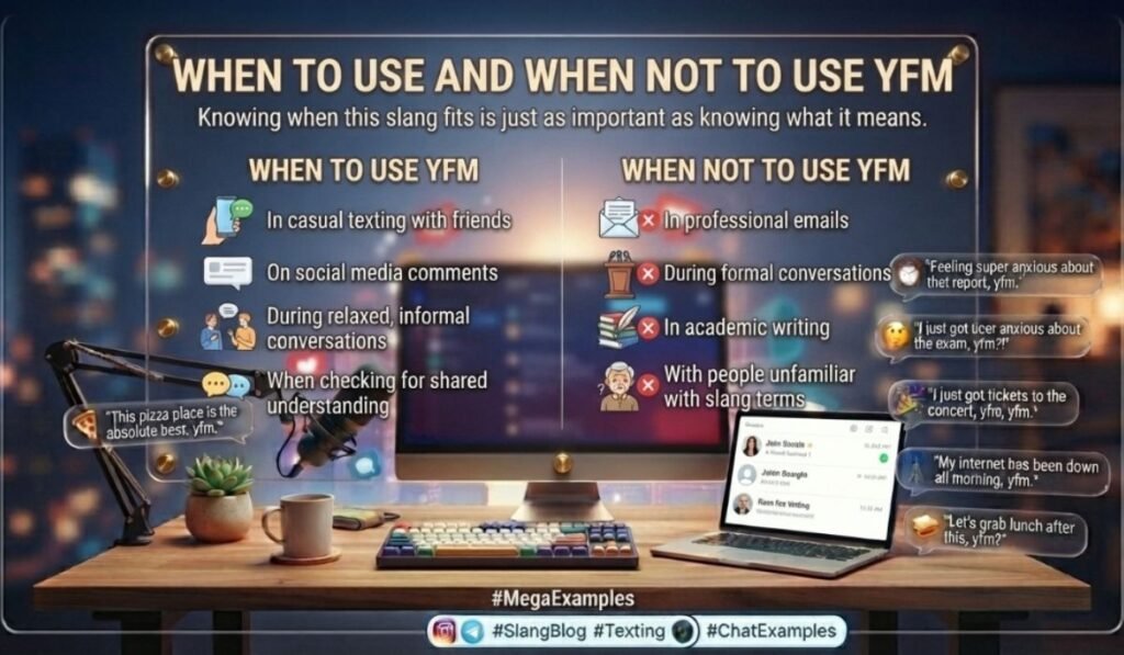 When to Use and When Not to Use YFM