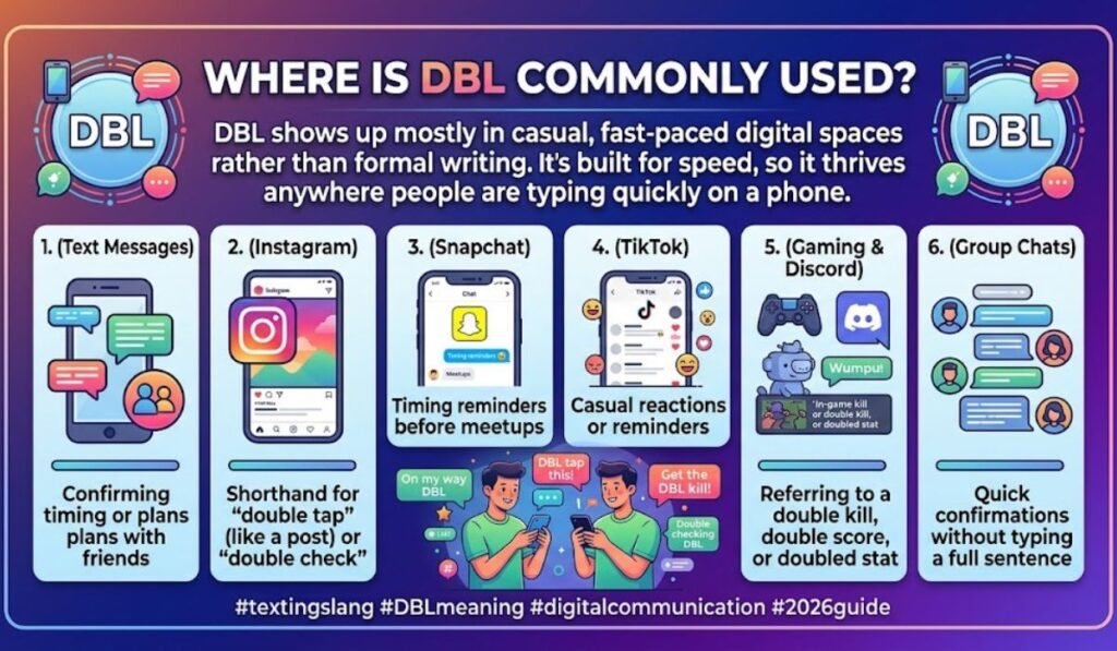 Where Is DBL Commonly Used