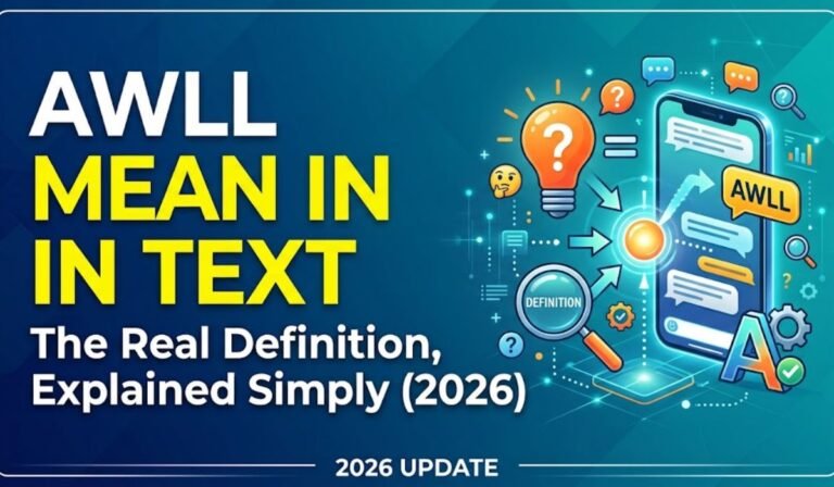 Awll Mean in Text