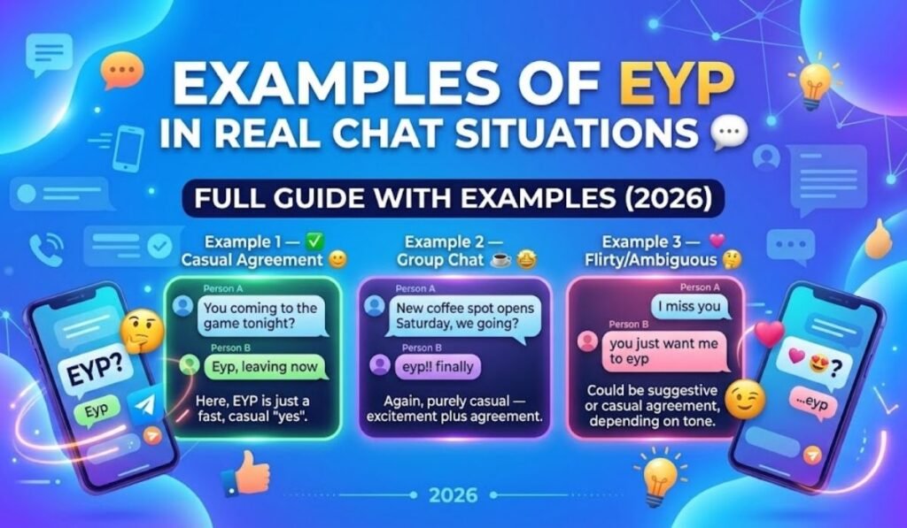 Examples of EYP in Real Chat Situations