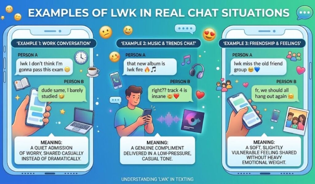 Examples of LWK in Real Chat Situations