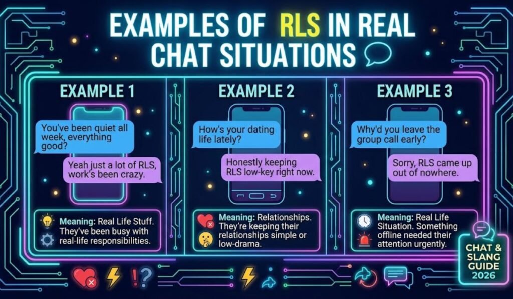 Examples of RLS in Real Chat Situations