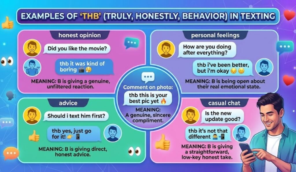 Examples of THB in Text Conversations