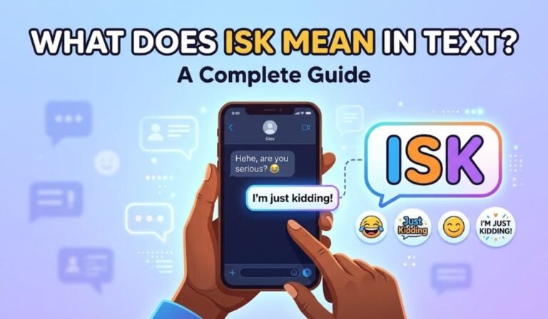 ISK Mean in Text